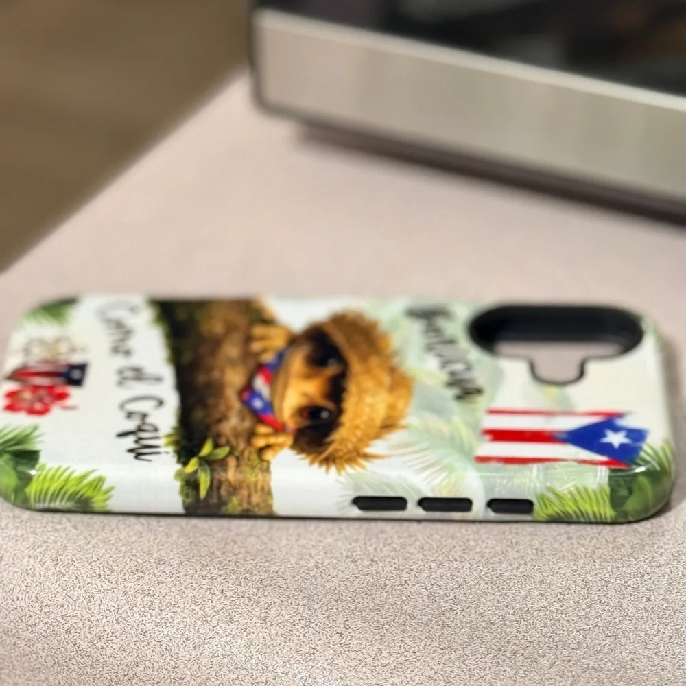 2 in 1 Boricua Como el Coquí iPhone Case
